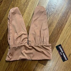 Dusty rose crop top NWT